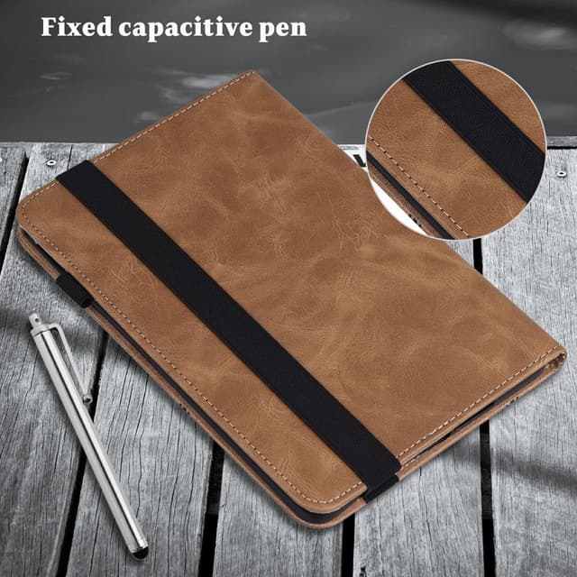 Til iPad 10.2 (2021)/(2020)/(2019) Almindeligt PU-læder tabletcover