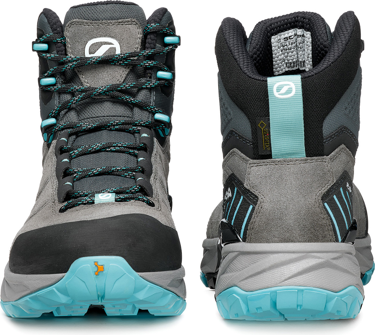 Rush Trek GTX Dame Midgray/Aqua