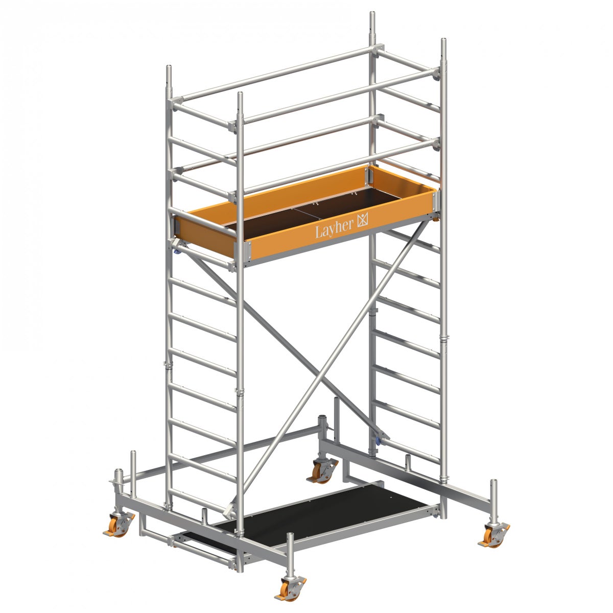 Layher Uni Leicht P2 4,26m AH rolsteiger