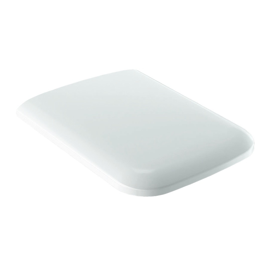 Geberit iCon Square softclose toiletzitting wit mat