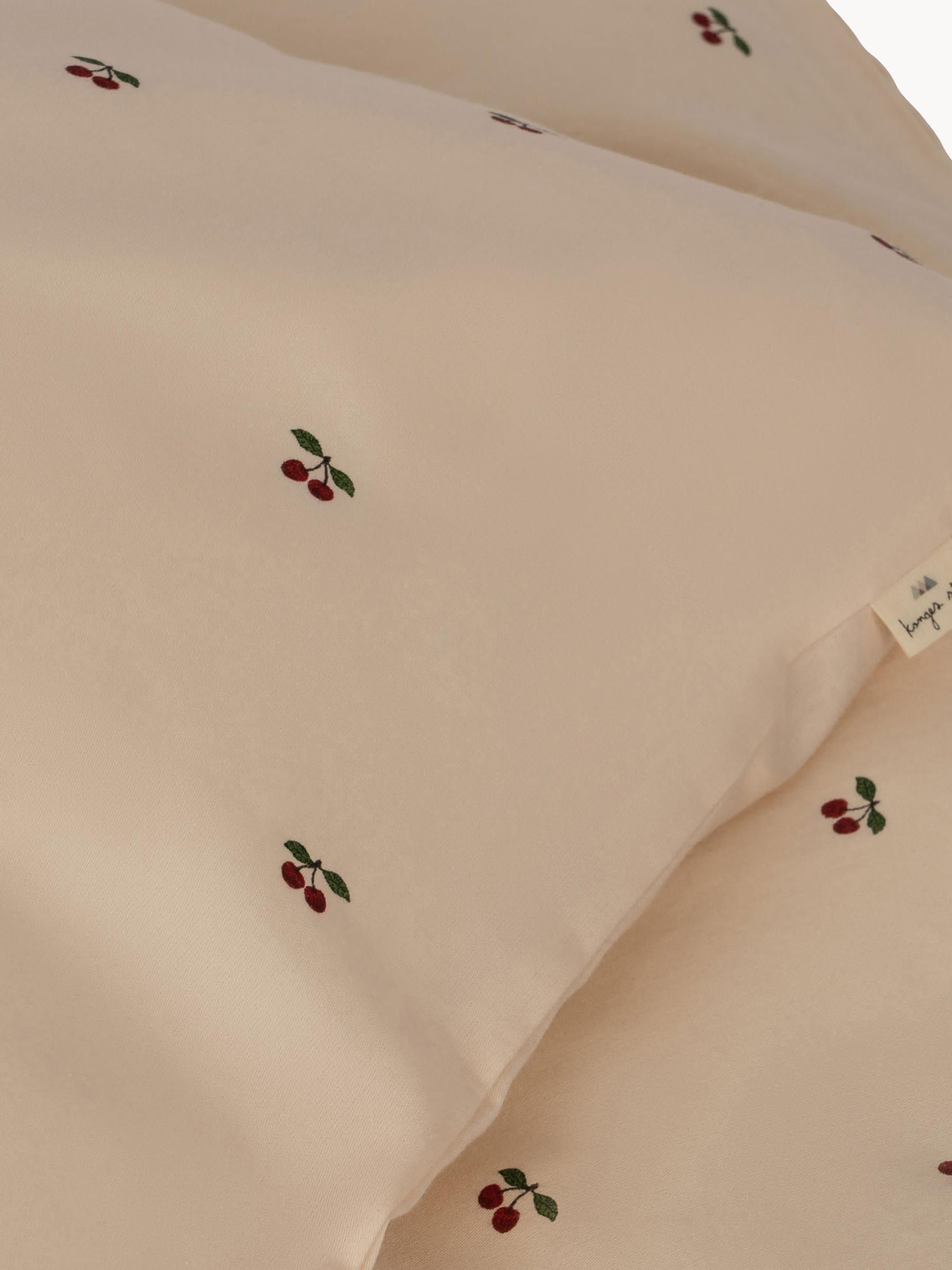 Kinderbeddengoed Cherry van biokatoen, verschillende formaten