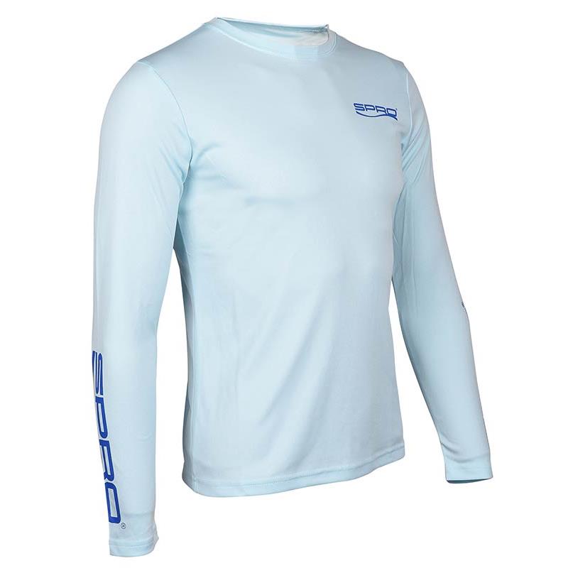 Tee-Shirt Manches Longues Femme Spro Womens Cooling Performance Crew Shirt - Bleu