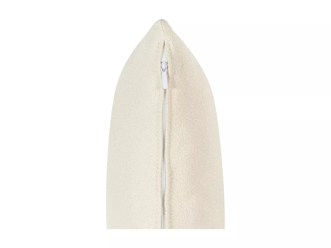 Chaise longue côté droite bouclé blanc RIOM