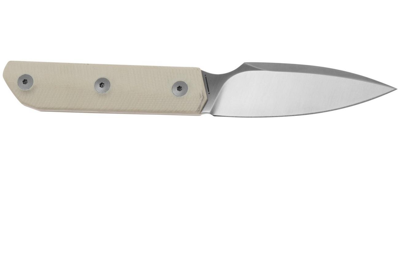 Viper Mirror 1 VT4058GI Böhler M390, Ivory G10, vaststaand mes