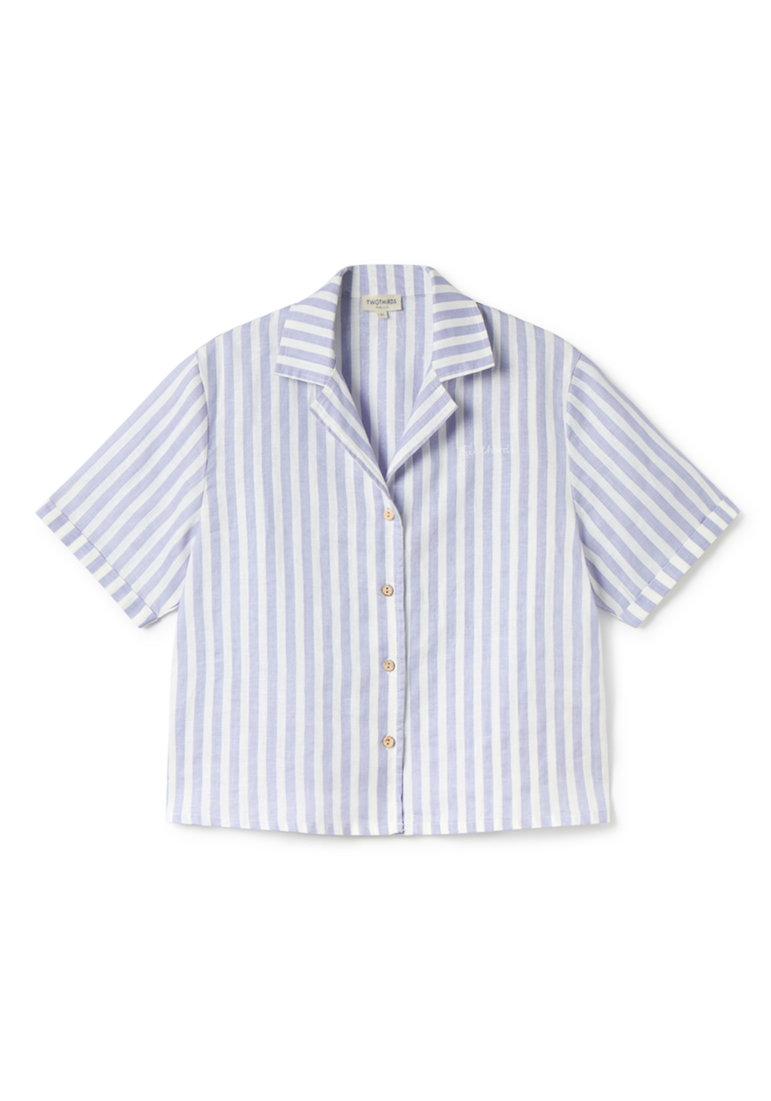 Twothirds Leinen-Bluse Uto Medium Purple