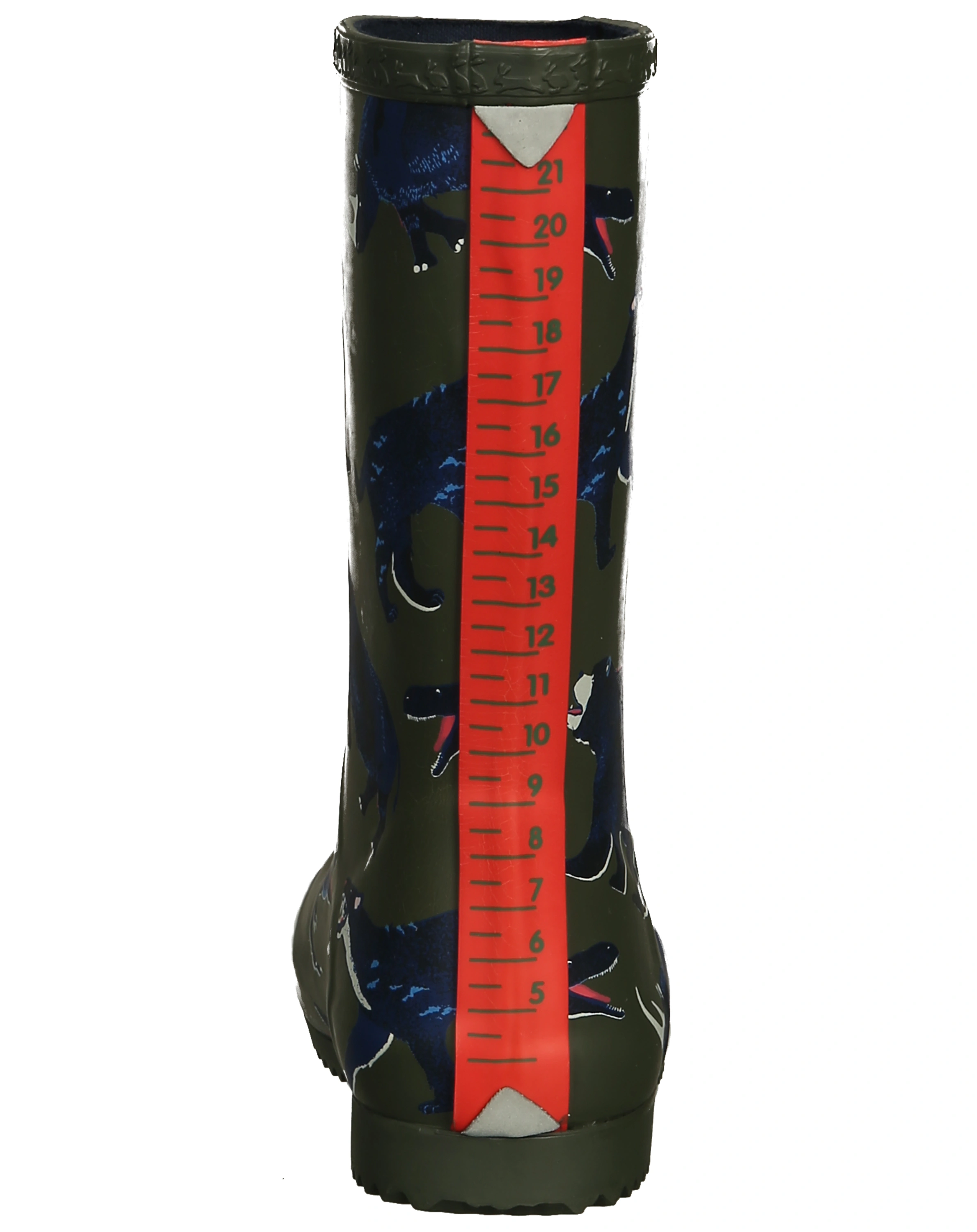 Gummistiefel JNR ROLL UP - ANIMAL in grün