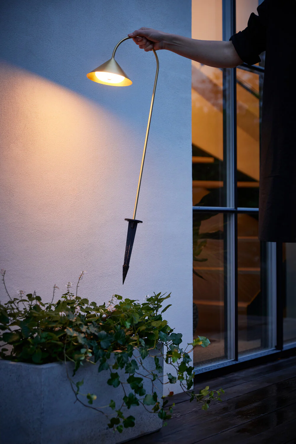 Frandsen  Grasp havelampe - messing