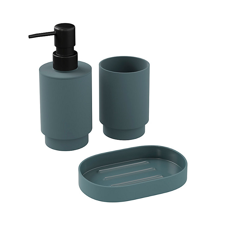 Porte savon Kina vert Pinede GoodHome