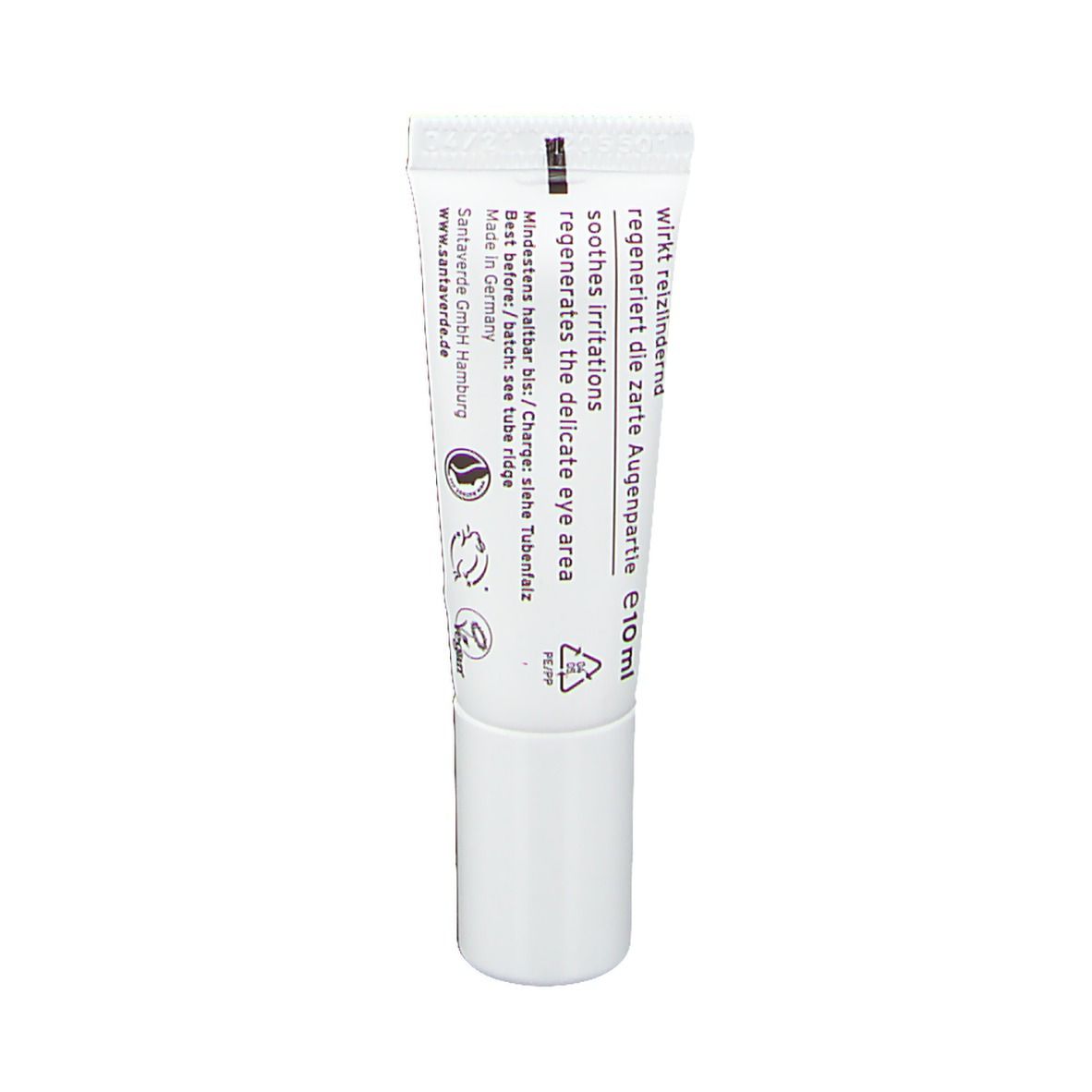 SANTAVERDE Aloe Vera Augencreme ohne Duft