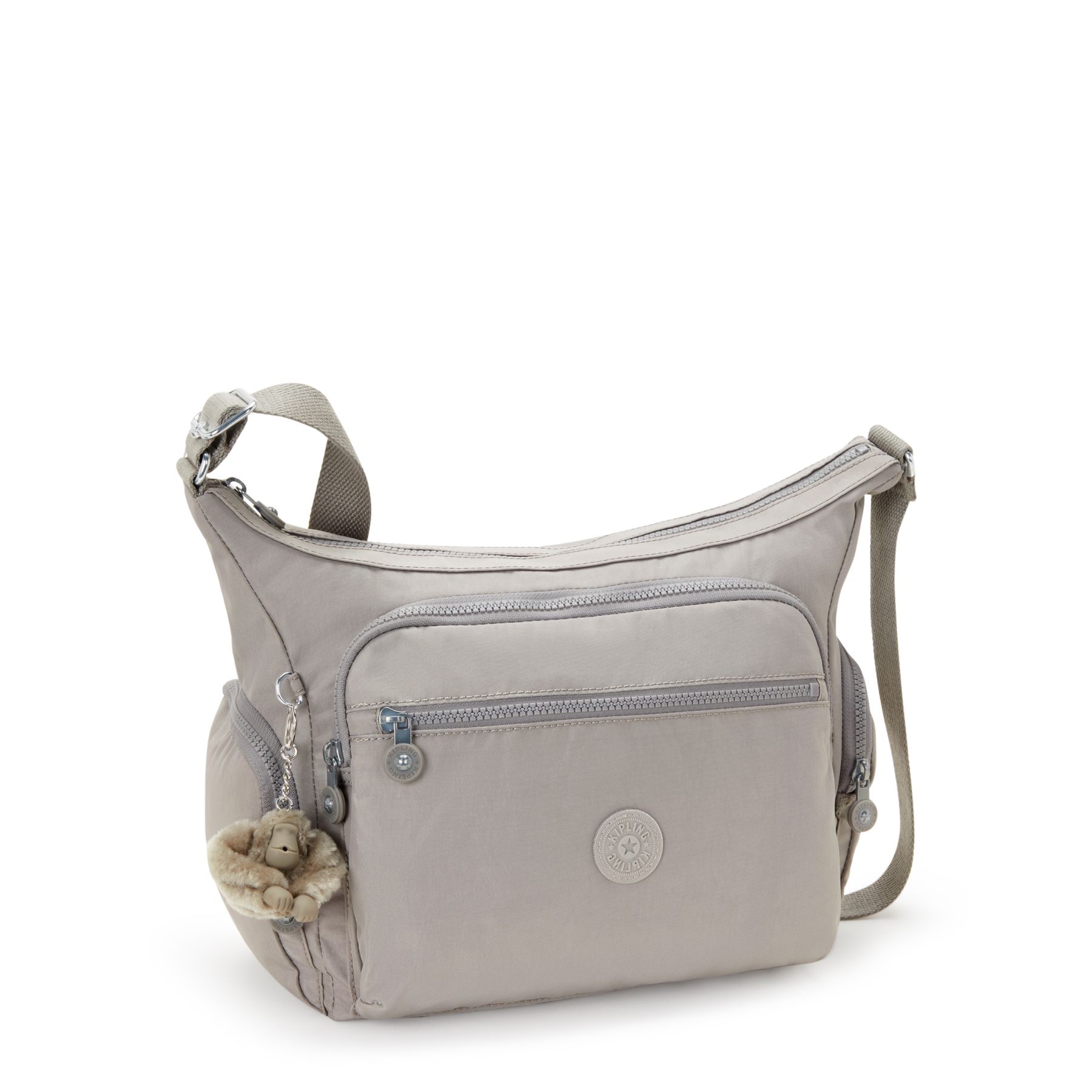 GABBIE  Sac à bandoulière Medium Avec Bretelle Ajustable - Grey Gris