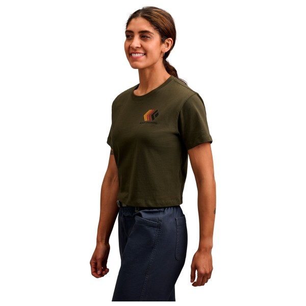 Black Diamond - Women's Faded Crop S/S Tee - T-shirt