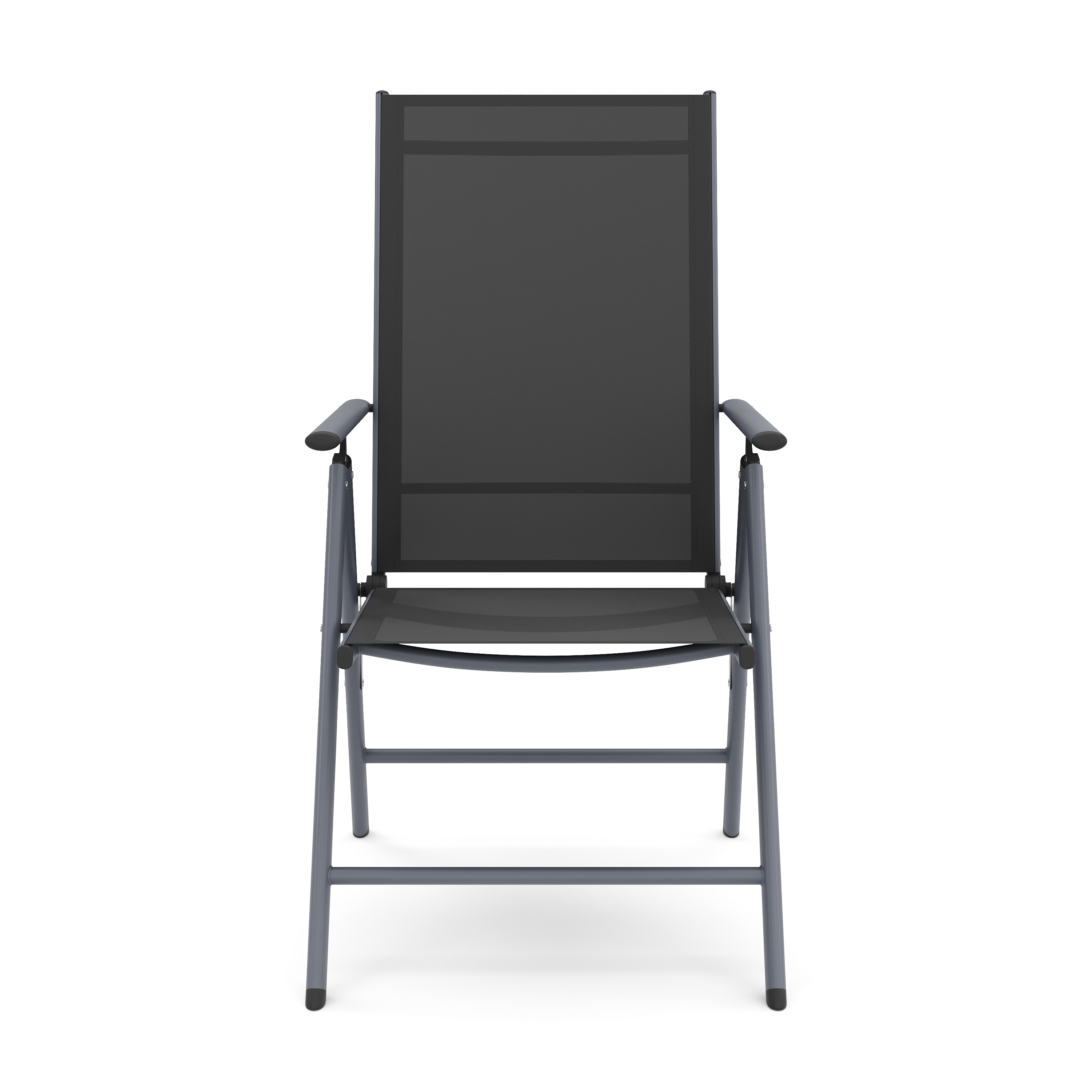Gartenstuhl EVA 2er Set anthrazit