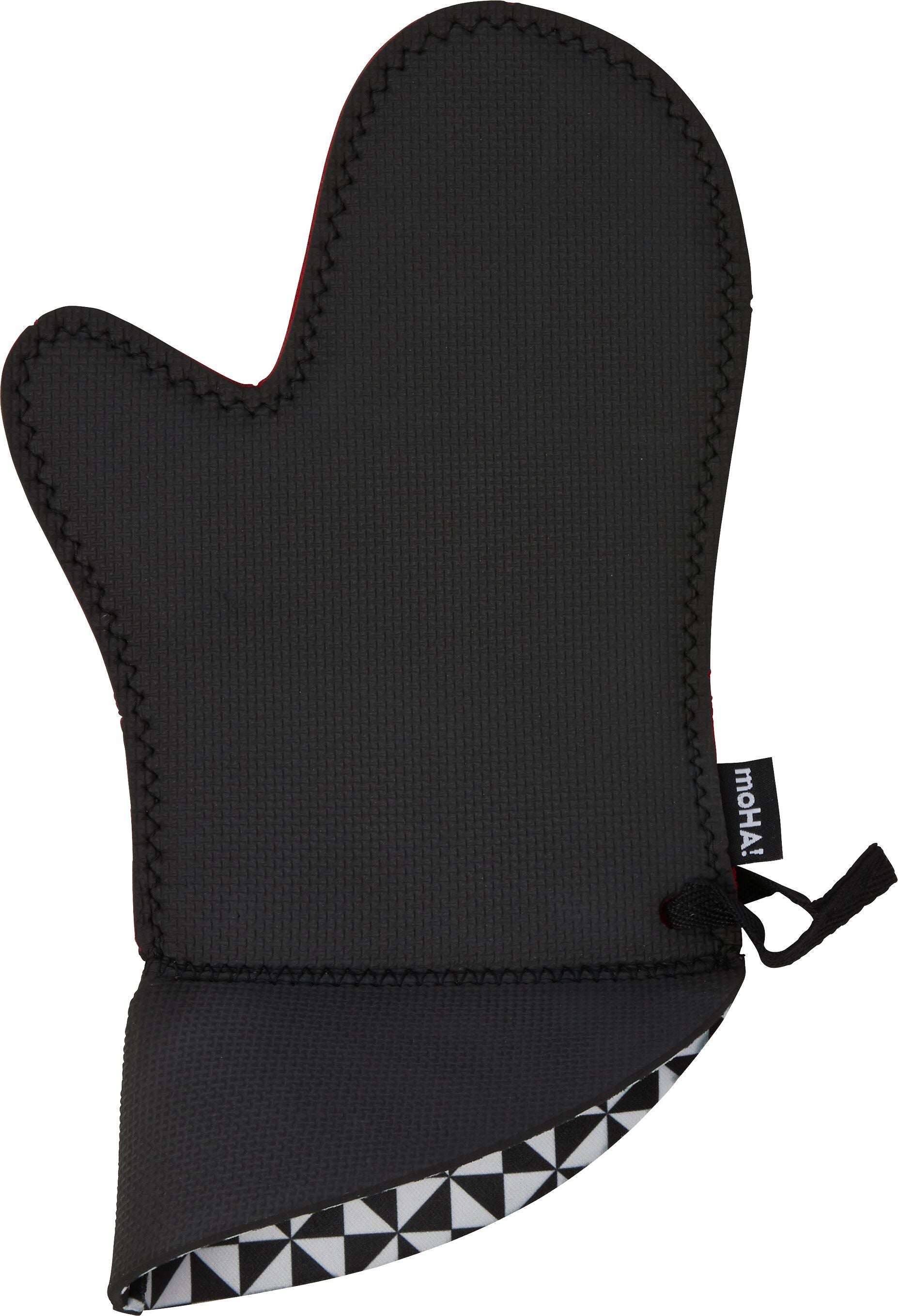 FIRE PROTECTOR Ofenhandschuh - Schwarz / B: 24.0 cm x H: 30.0 cm