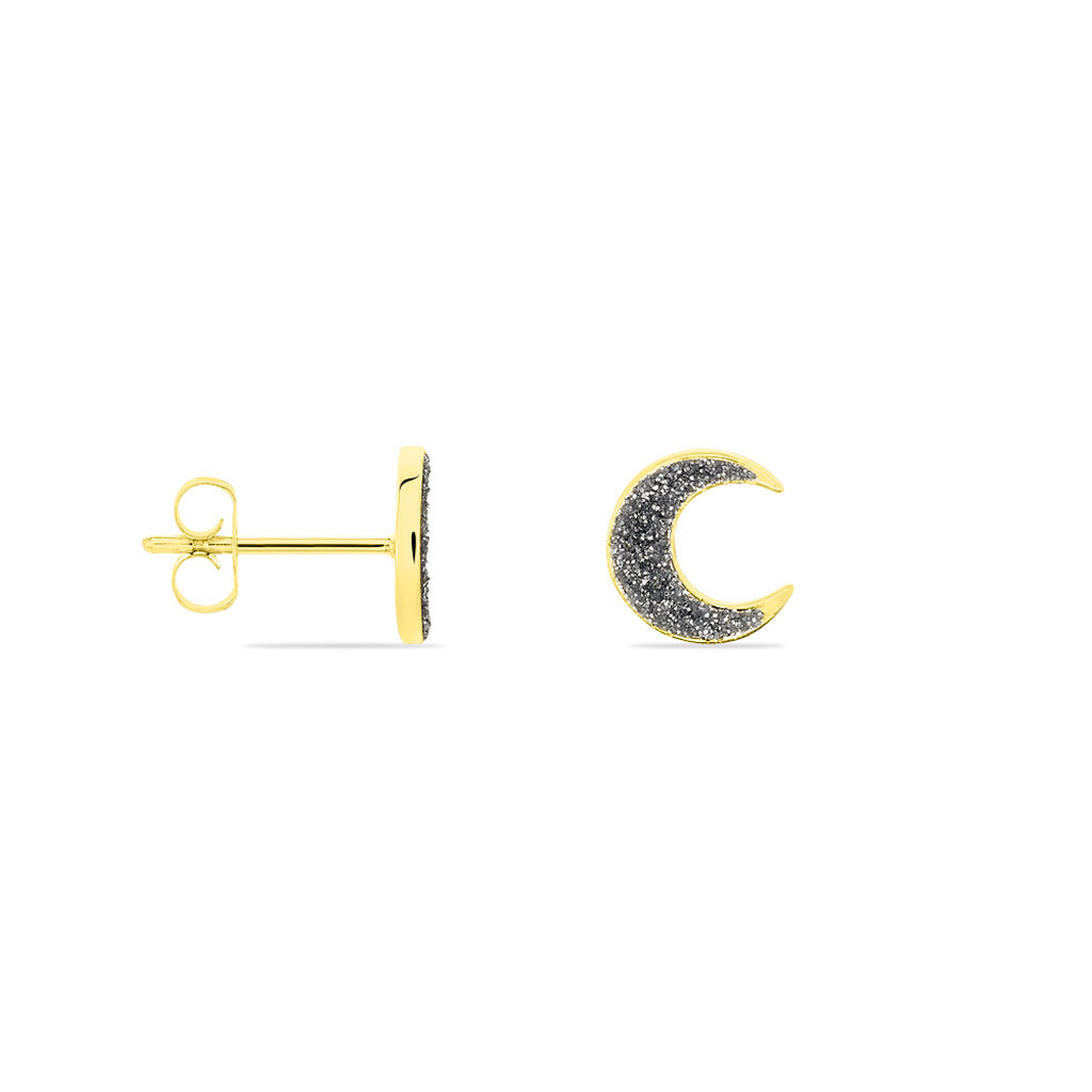 Boucles D'oreilles Pendantes Celma Or Jaune