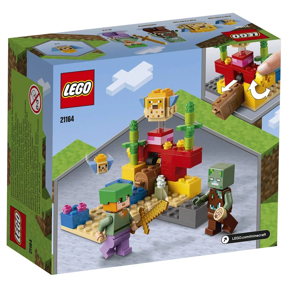 LEGO®MINECRAFT 21164 - LE RECIF CORALLIEN