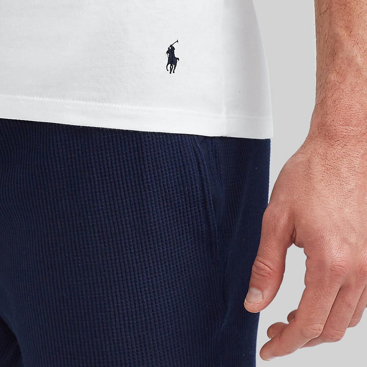 POLO RALPH LAUREN<br>Conjunto de 3 camisas ajustadas com gola redonda