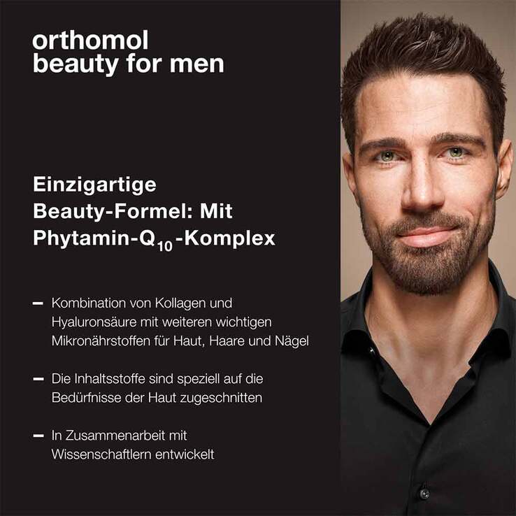 Orthomol beauty for Men Trinkampullen, 30 St