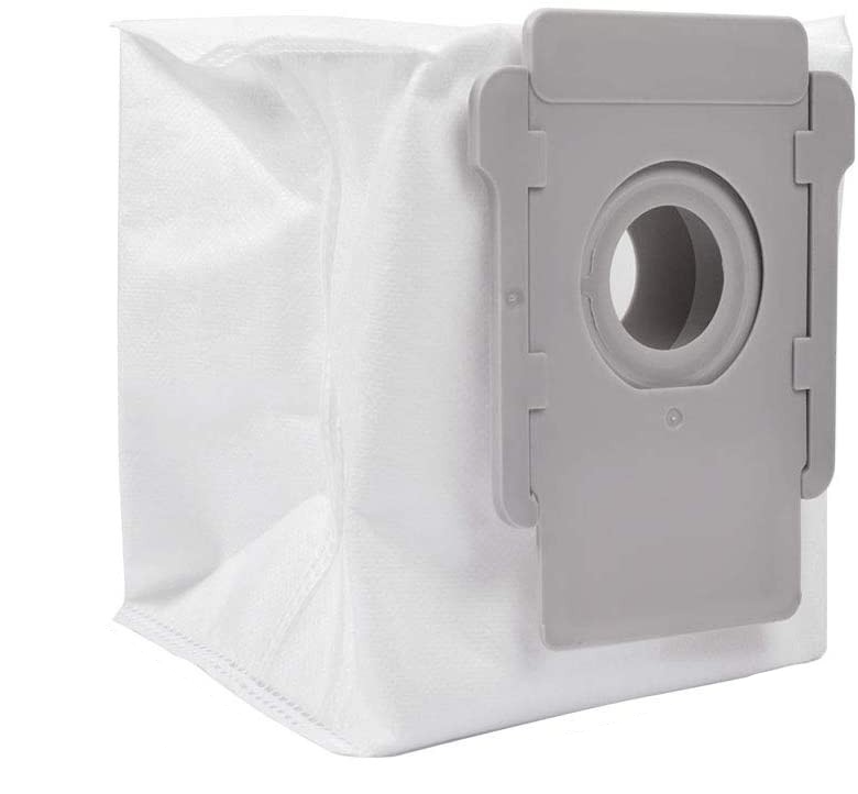 (10er Set) Ersatz Staub Beutel Kit Filterbeutel für iRobot Roomba Staubsauger Roboter - Weiss