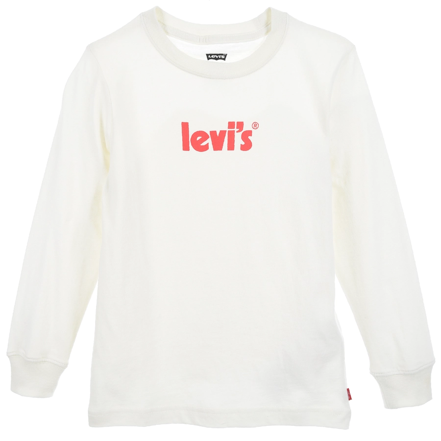 Levi's®Langarmshirt Boy weiß