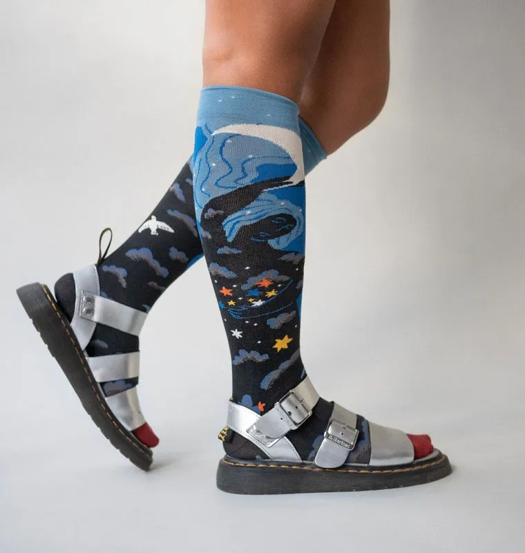 Chaussettes hautes motif fantaisie Bonne Maison