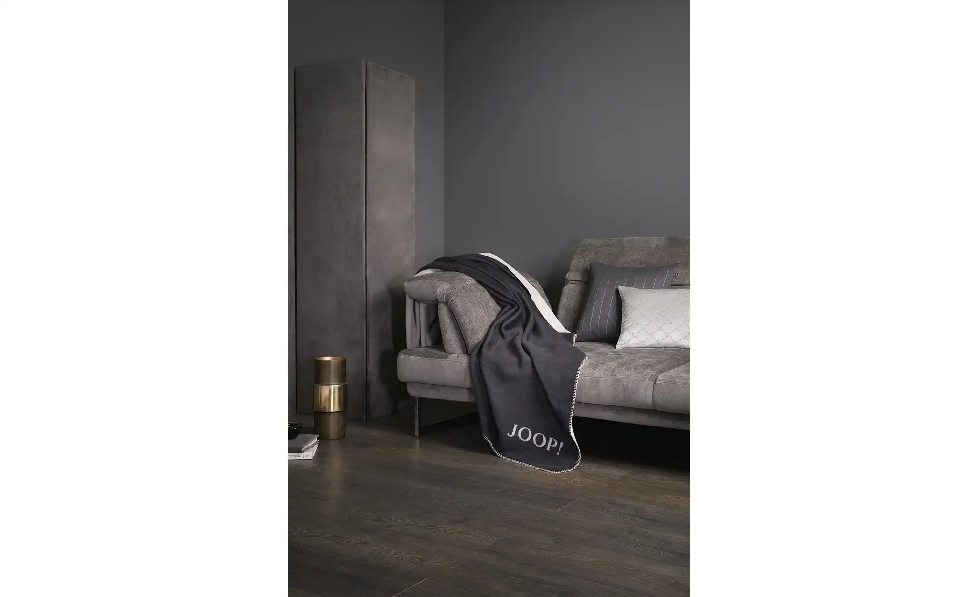 JOOP! Wohndecke JOOP! Uni-Doubleface