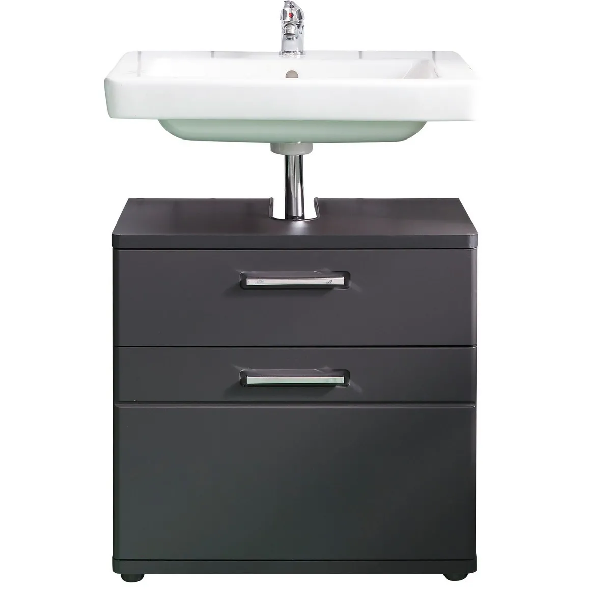 EPIKASA Meuble sous lavabo Monte - Gris