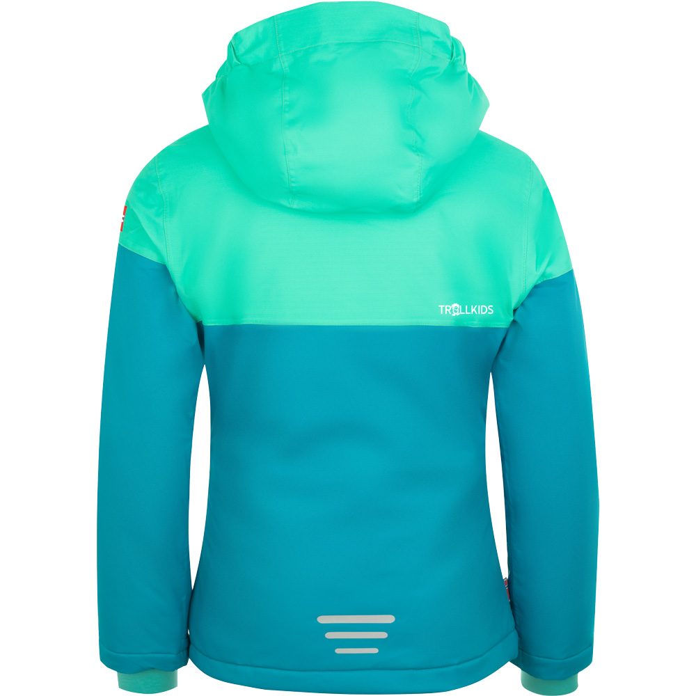 Trollkids Hallingdal Skijacke Mädchen light petrol dark mint white