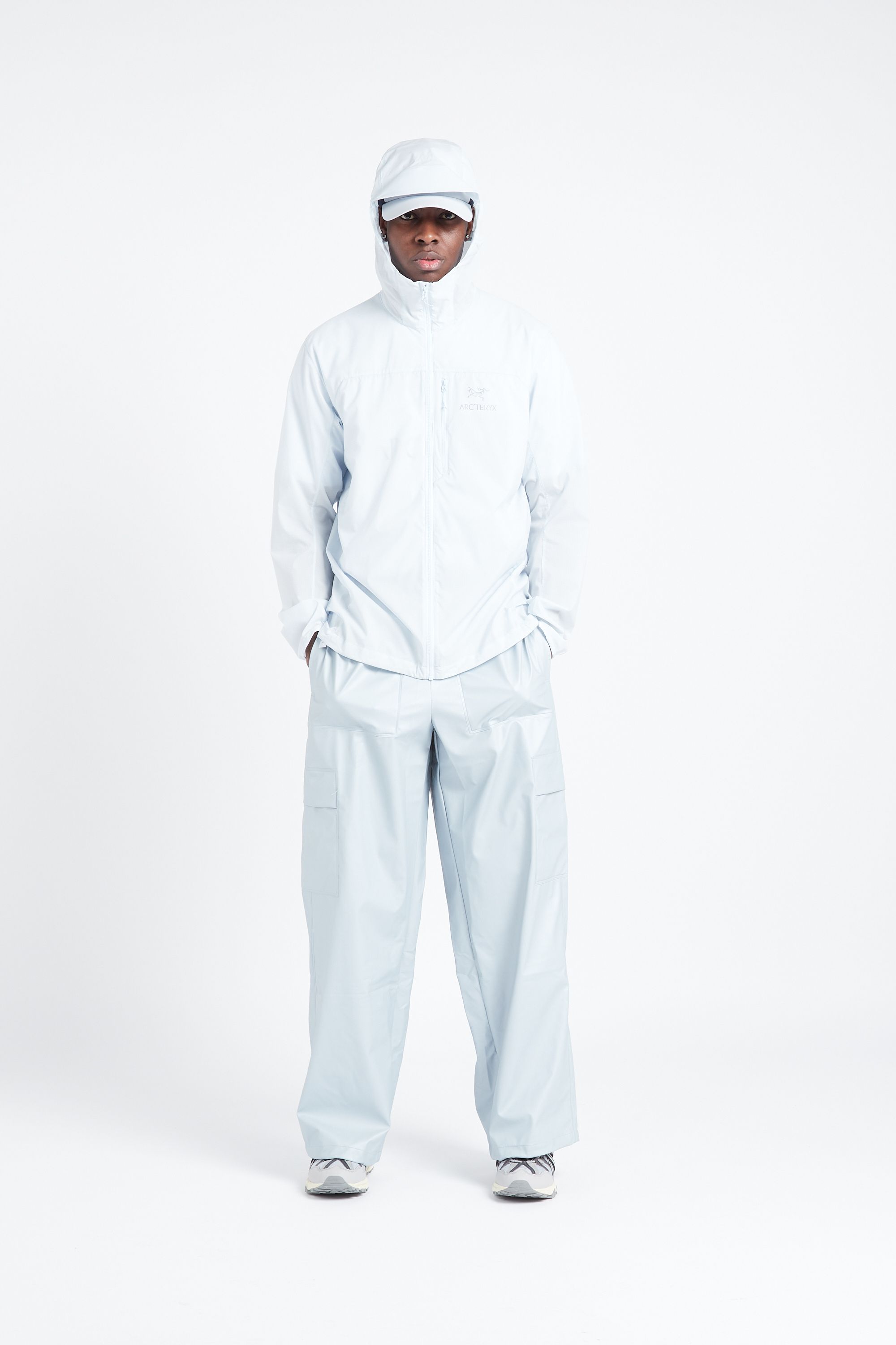 ARC'TERYX T-shirt ARC WORD LOGO Bleu