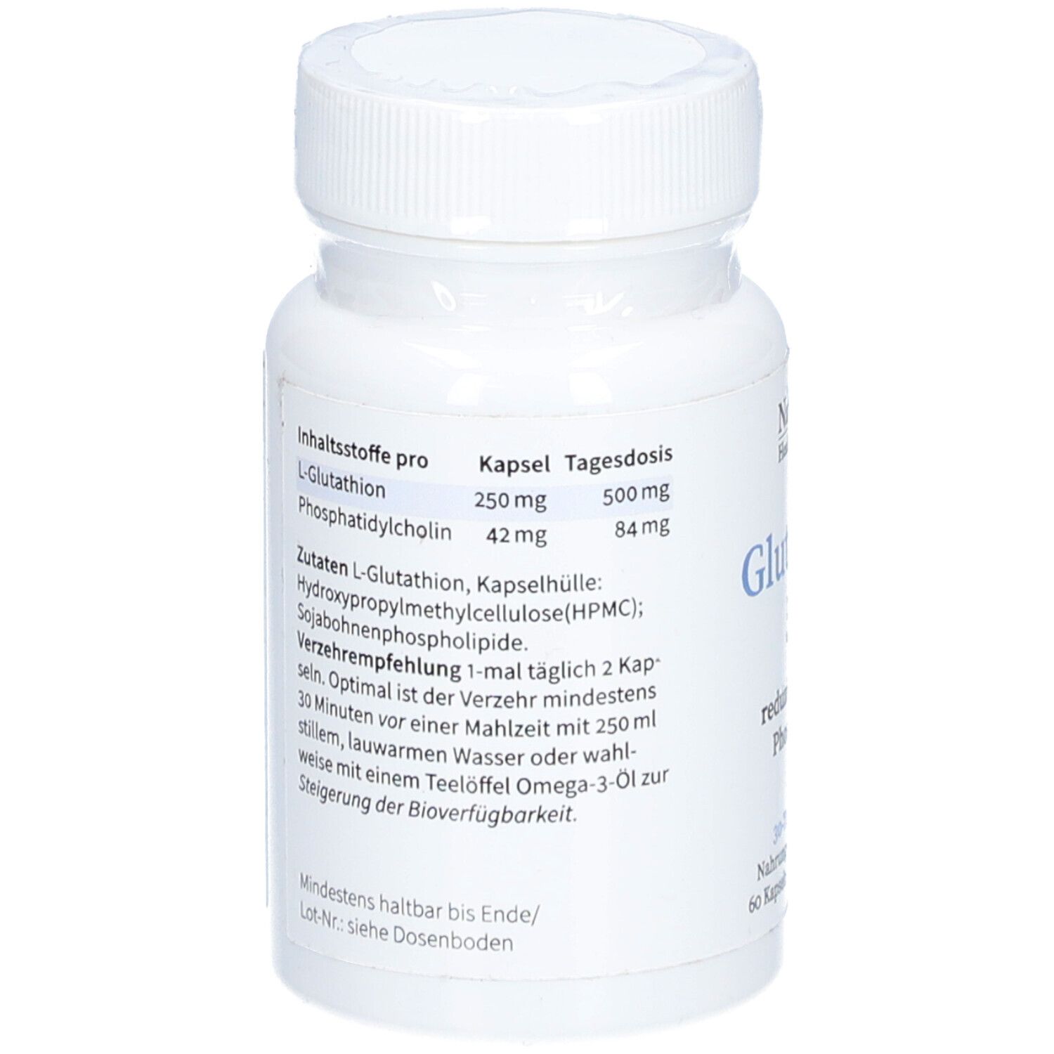 NatuGena® Glutathion 500 Kapseln