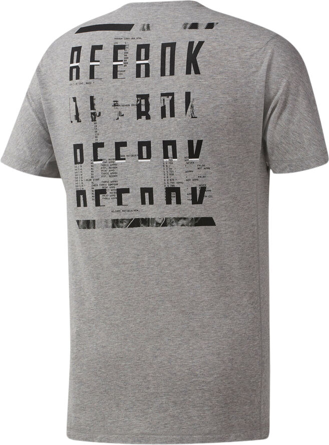 Reebok OST Speedwick Graphic Move Tee Grå
