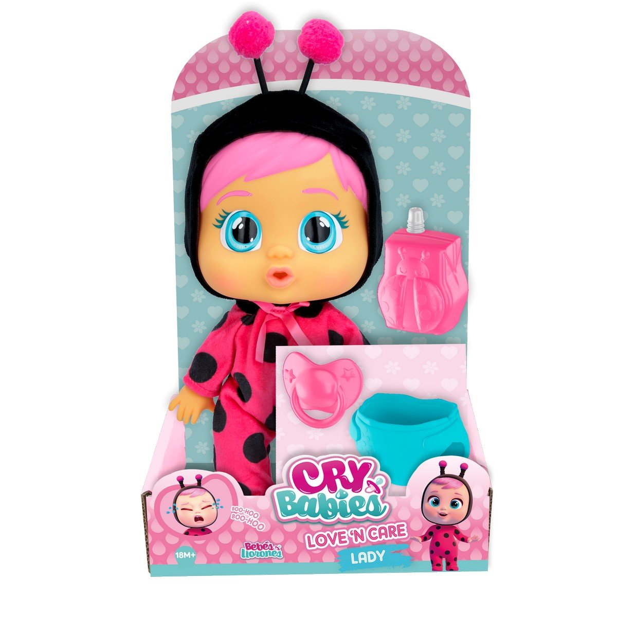 Cry Babies Love N' Care Lady