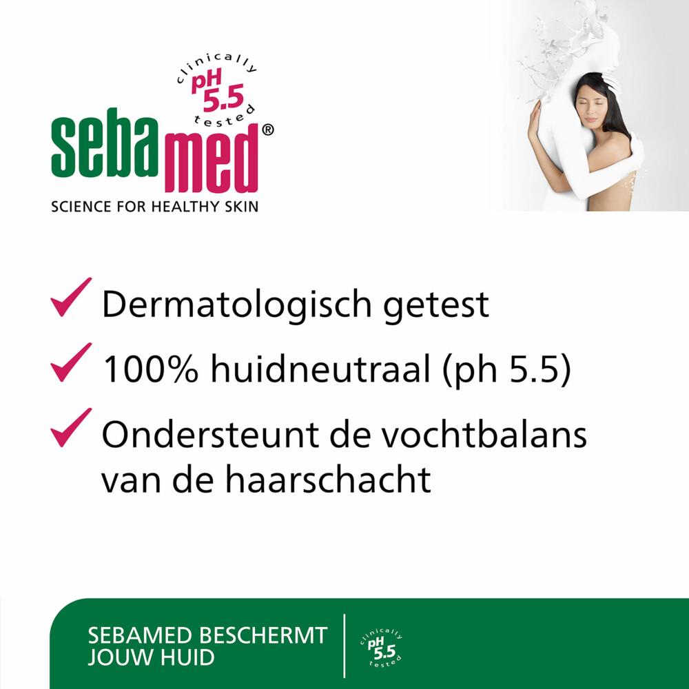 3x Sebamed Alle Dag Shampoo Pomp1000 ml