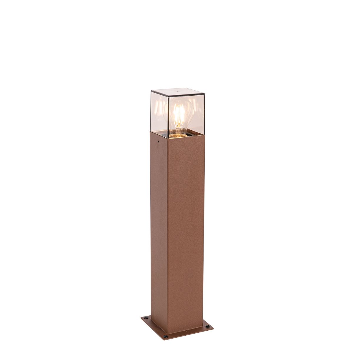 Buitenlamp 50 cm roestbruin met grondpin en kabelmof - Denmark