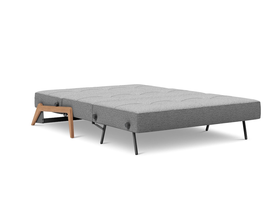 INNOVATION LIVING Schlafsofa KAROI Eiche natur /Twist granite