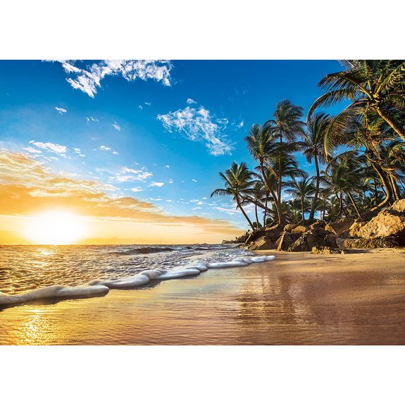 Clementoni - Puzzle 1500 pièces Lever de soleil tropical