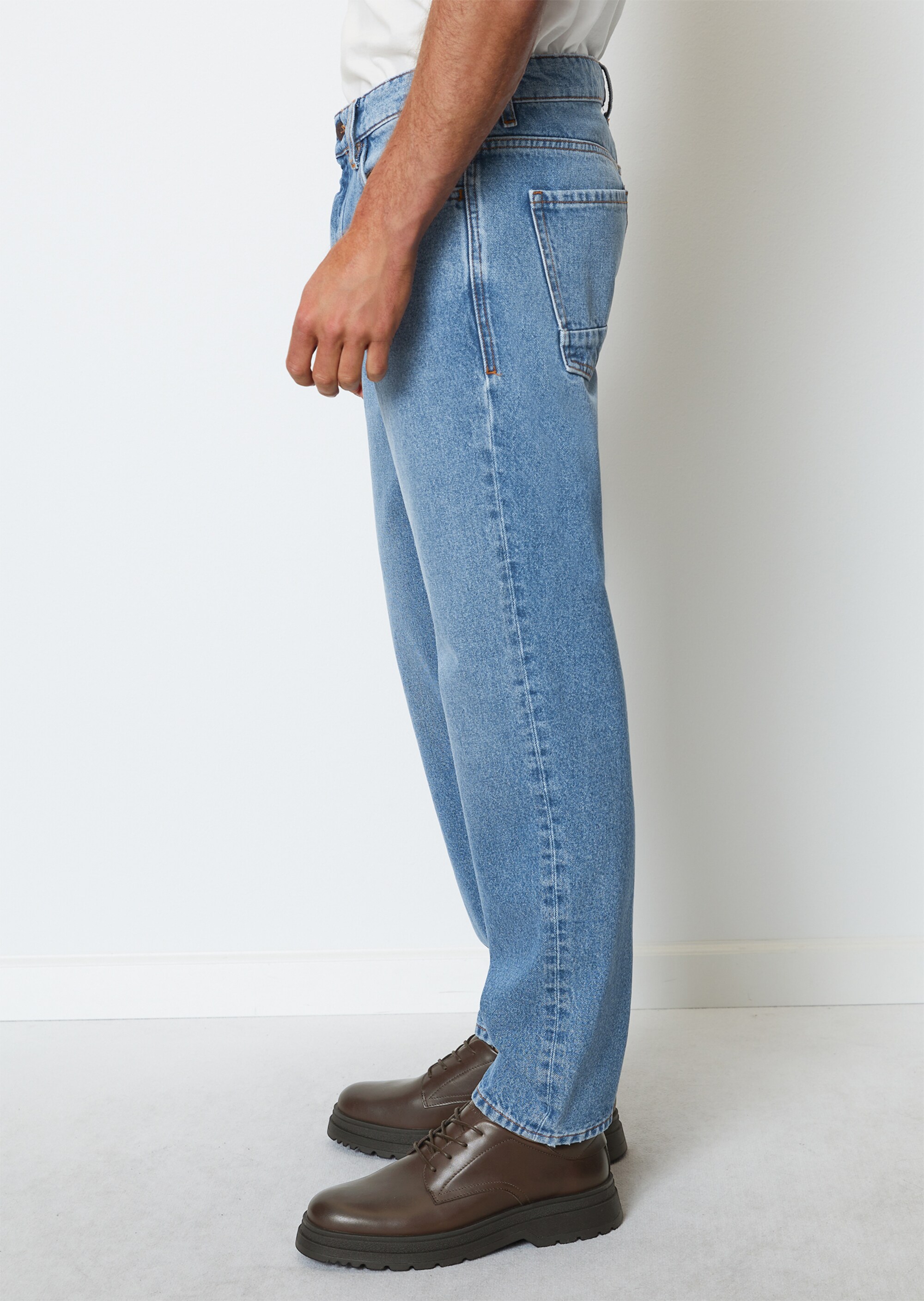 Jeans Modell OSBY tapered aus reiner Bio-Baumwolle