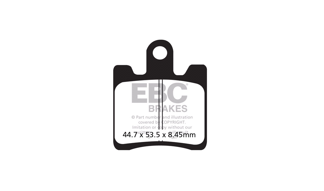 Bremseklodser for EBC, FJR1300 06<