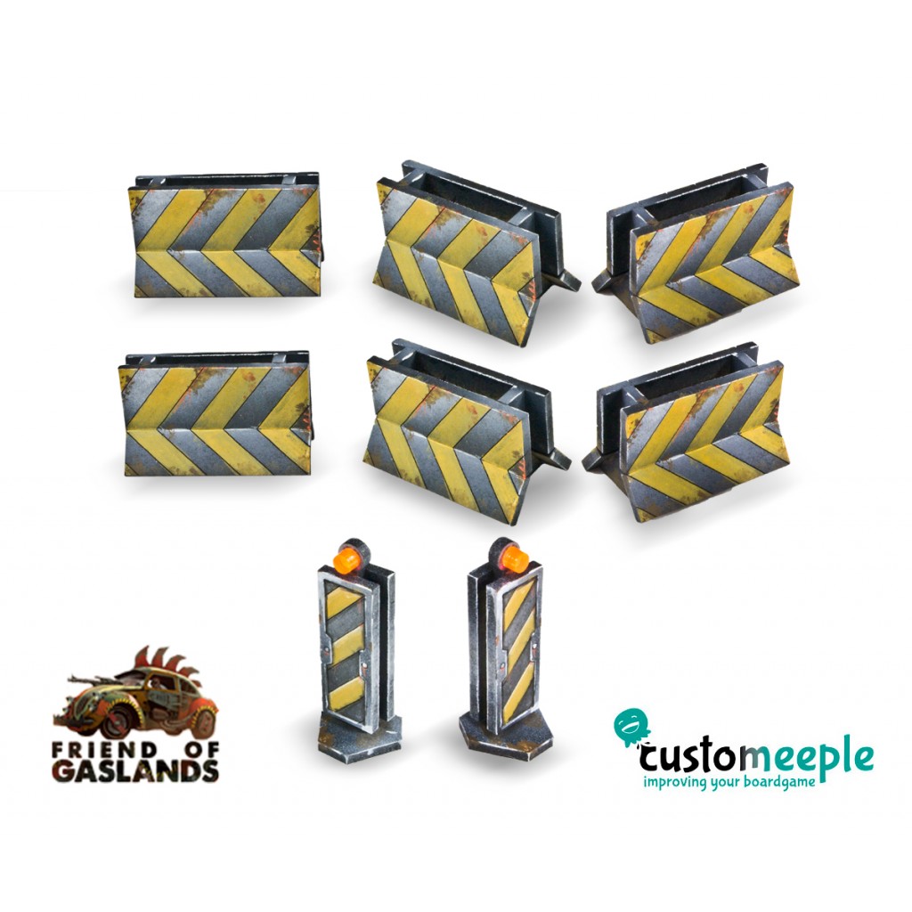 Gaslands Crash Barriers