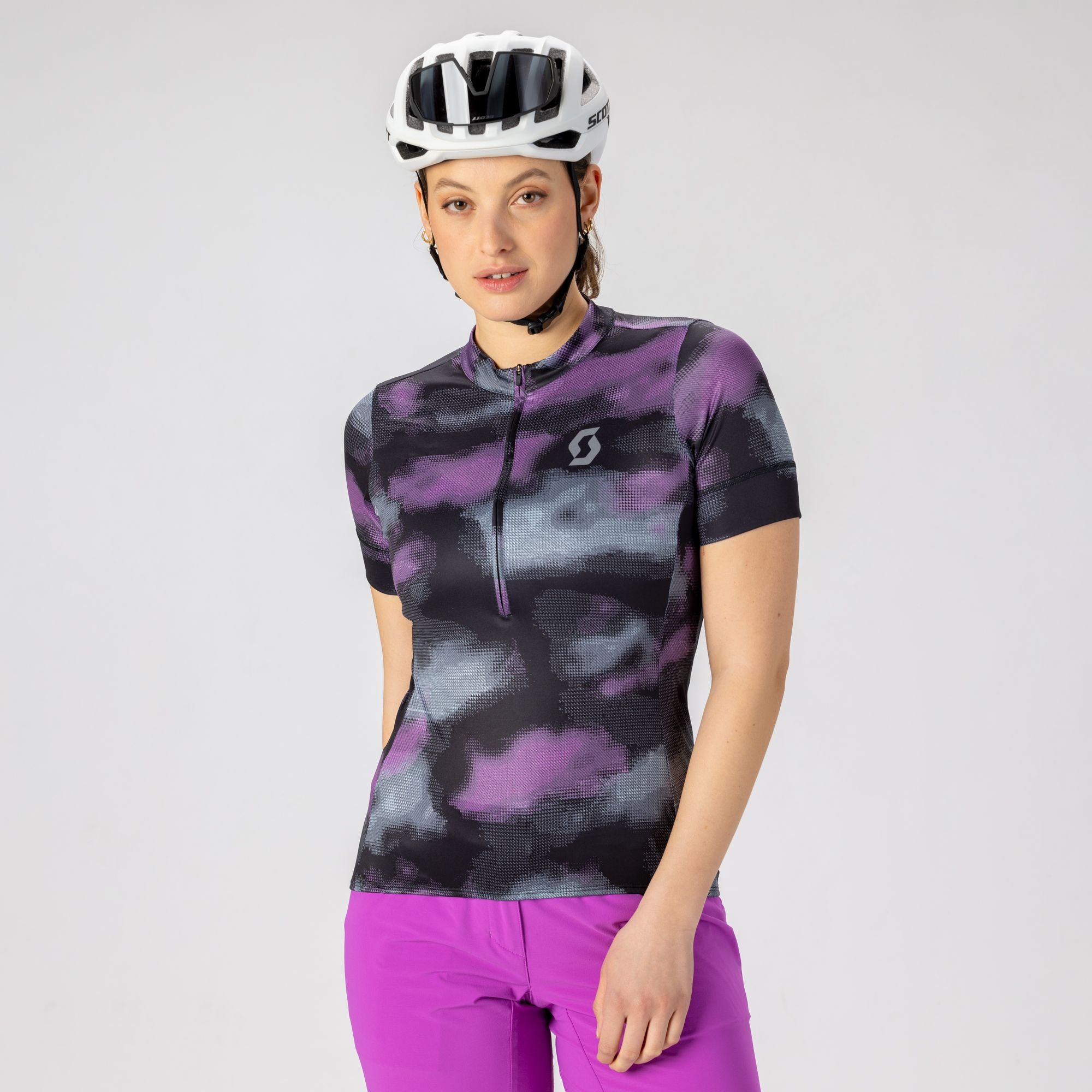SCOTT Endurance 10 kortærmet cykeltrøje liquid purple dame
