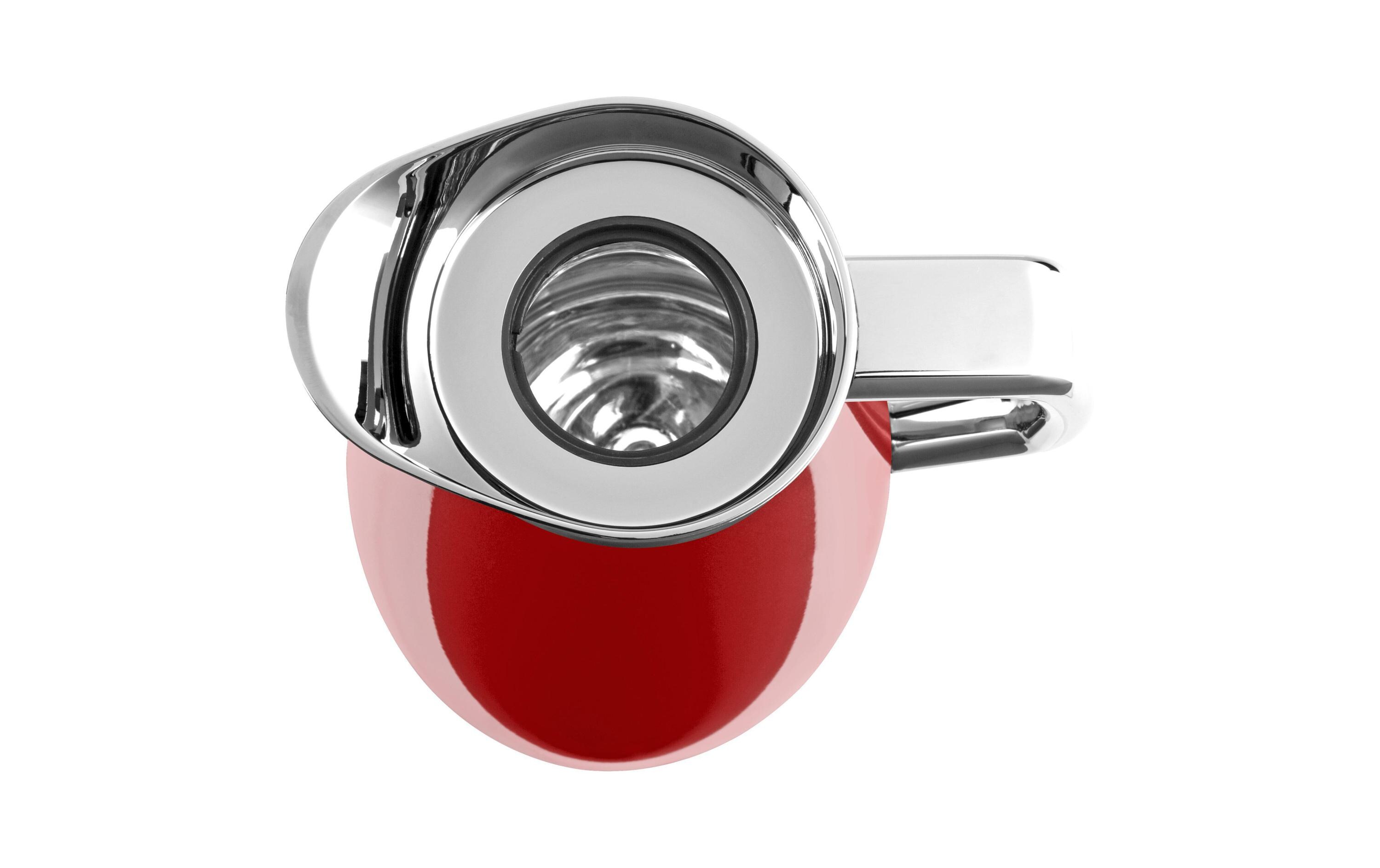 Thermoskanne Plaza 1000 ml, RotIsolierkanne aus Edelstahl