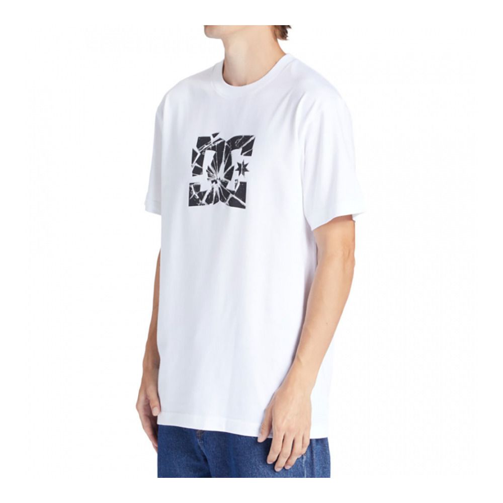 DC Shoes CRUSHED GLASS - Tee-shirt Homme white