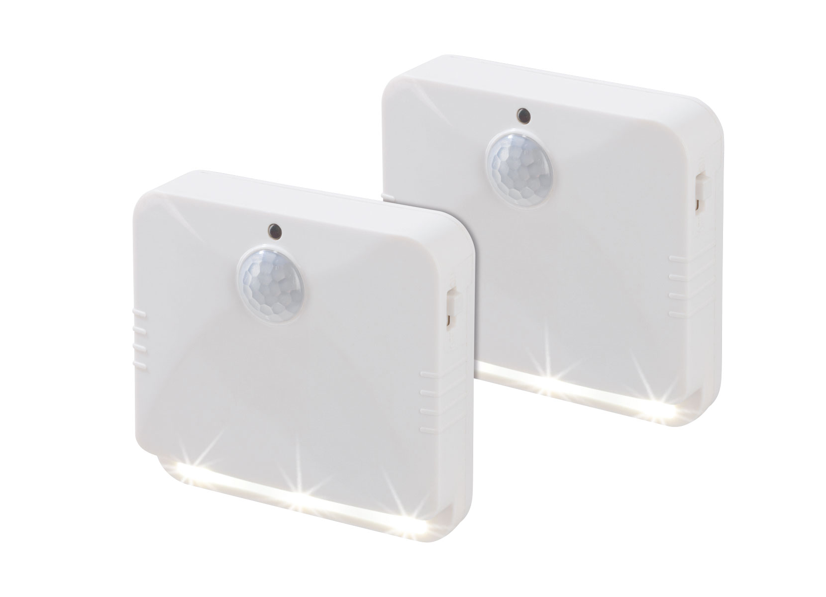 EASYmaxx LED-Sensorlicht 2er-Set Kaltweiß