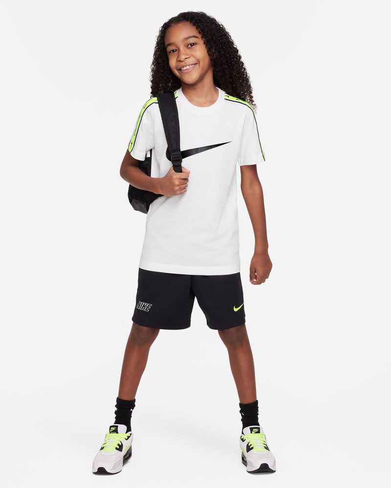 T-shirt Nike Repeat Blanc pour enfant