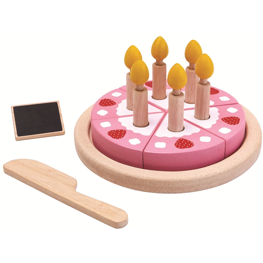 PlanToys Geburtstagskuchen Set
