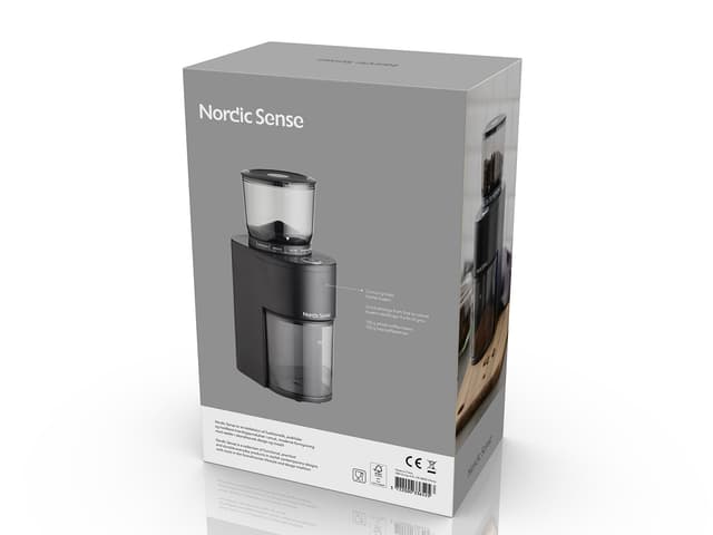 Nordic Sense Kaffekværn 200 watt Sort