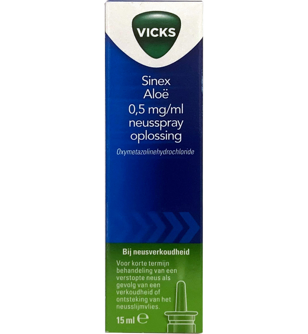Vicks Sinex aloe neusspray (15 ml)