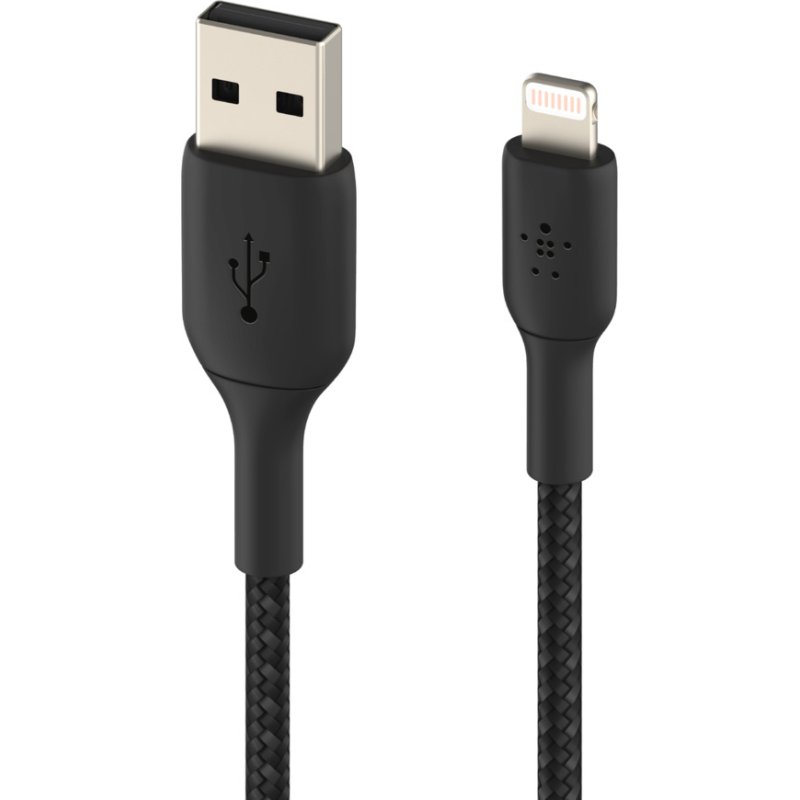 Belkin CAA002BT1MBK câble Lightning 1 m Noir