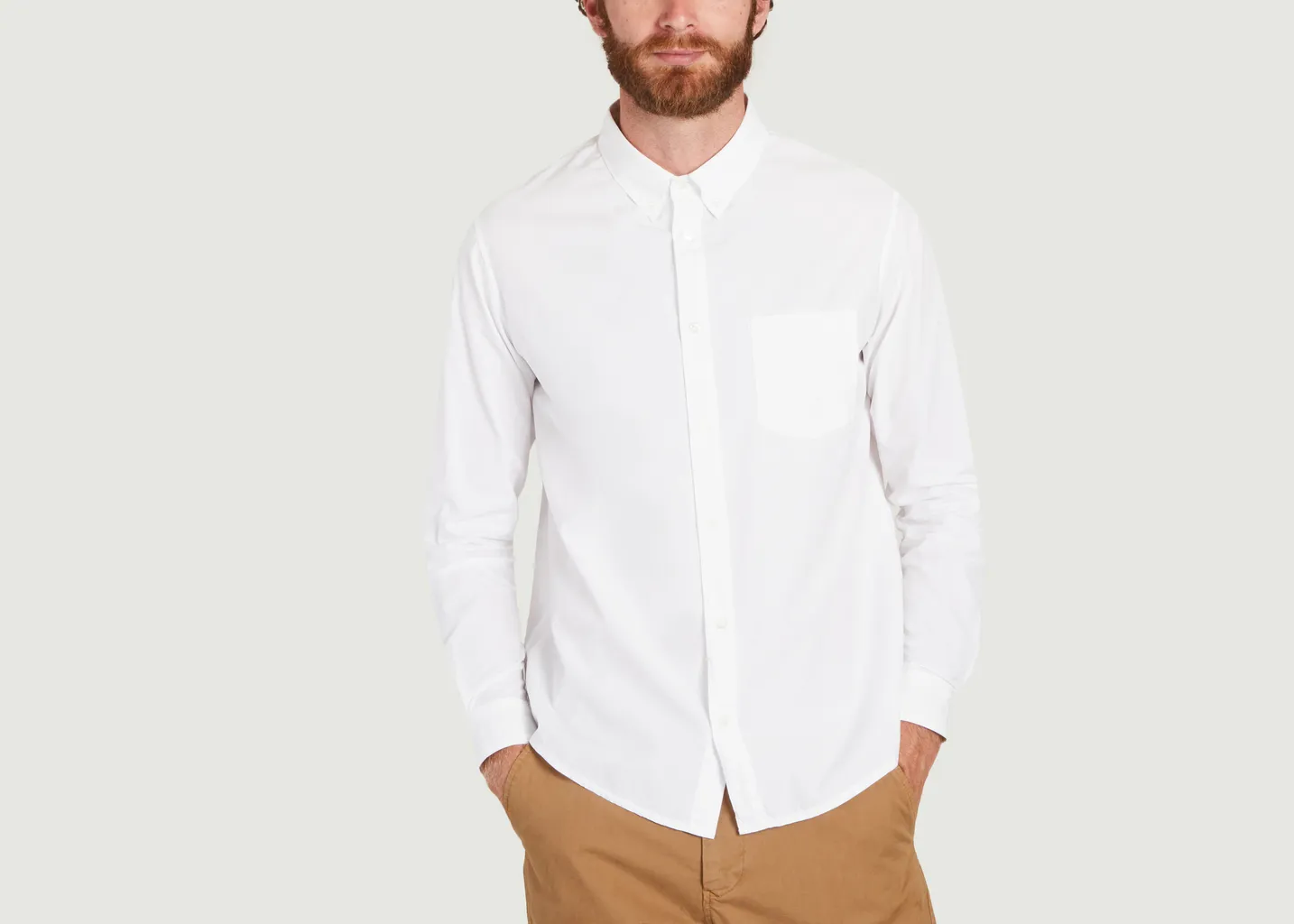Chemise droite col américain Edouard A.P.C.