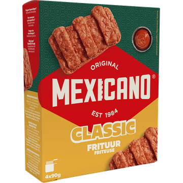 Mexicano Classic voor in de Frituur 4x90g