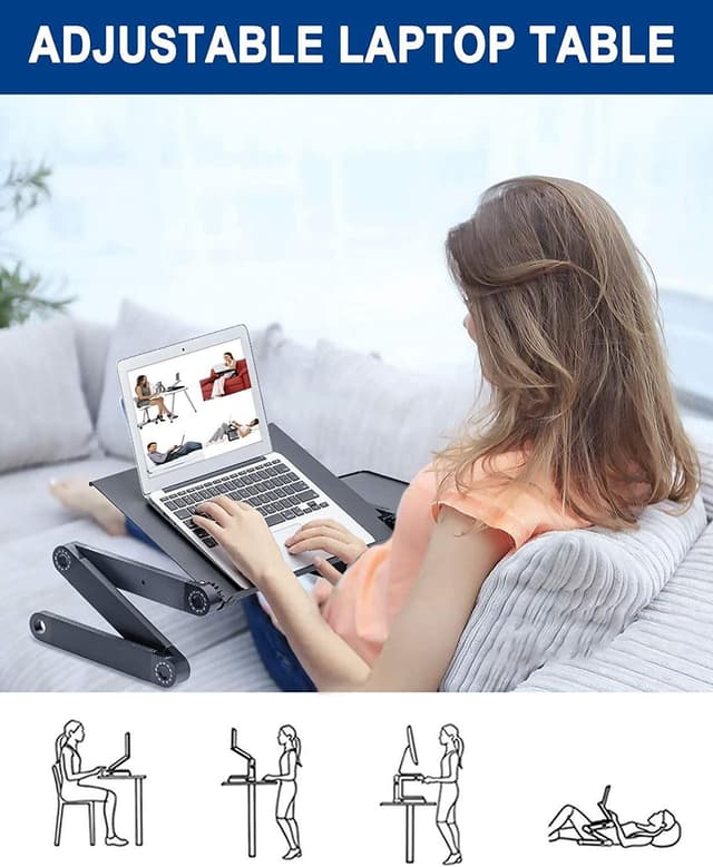 Justerbart Bærbar Laptop Bord
